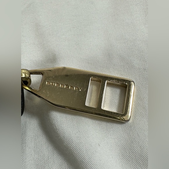 Vintage BURBERRY zip around black wallet credit card holder in tartan pattern - Picture 14 of 15